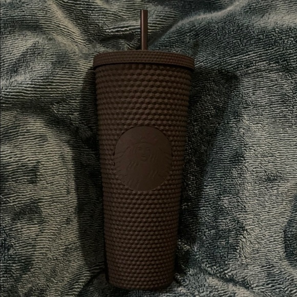 Starbucks 2021 Matte Black Studded Tumbler 24oz